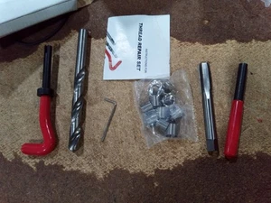 M12 x 1.25 Thread Repair Tool Stainless Helicoil Wire Insert Kit 15PC【USED】 - Picture 1 of 13