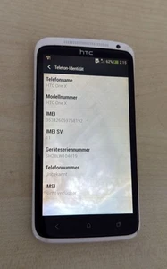 HTC ONE X PJ46100 Beats Audio schwarz, ungeprüft, Teile Spender Wasserschaden - Bild 1 von 4