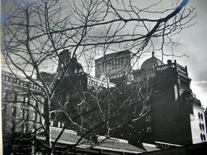 1940 Foto de gabinete, firmada y titulada por Richard Homer Brown, horizonte - Imagen 1 de 5
