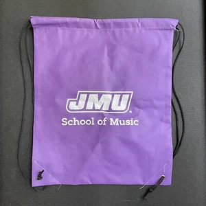 JMU School of Music Cinch Pack James Madison University Kordelzugbeutel Neu - Bild 1 von 9