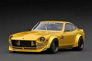 ignition 1/18 Nissan Fairlady Z (S30) STAR ROAD Yellow Metallic IG3110 - Picture 1 of 18