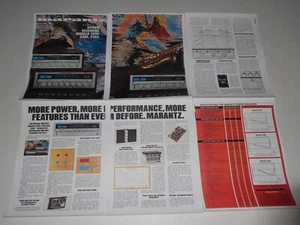 Marantz Audio Brochure '77 Receivers 2330, 2285, 2265 6 pg, Specs Amplifiers - Picture 1 of 3