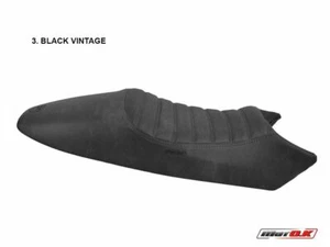 Ducati Monster 400 600 620 695 900 1994-2007 MotoK sella Cover Vintage design bl - Foto 1 di 1