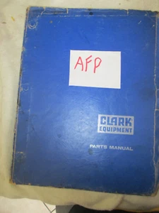 CLARK CHY160B D PARTS MANUAL Good PREOWNED See PICS - Picture 1 of 2