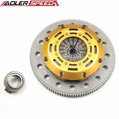 ADLERSPEED Racing Clutch Twin Disc Kit Fits HONDA ACURA B-SERIES B16 B18 B20 - Image 1 of 4