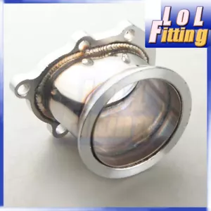 US 3'' 76mm V Band Adapter to GT25R GT28R 5 Bolt Exhaust Flange Turbo Downpipe - Picture 1 of 4