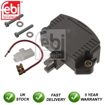 Alternator Regulator Febi Fits VW Golf Polo Jetta Passat Audi 80 100 90 Coupe - Image 1 of 2