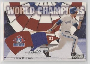 2002 Topps Stadium Club World Champions Relics John Olerud #WC-JO