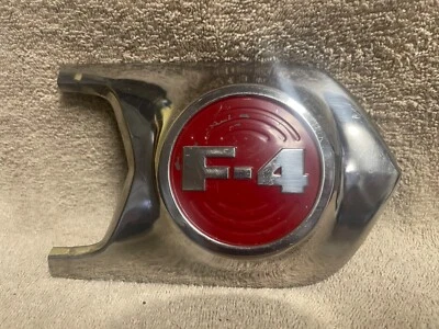 Nuevo de Lote Antiguo Ford 2T-16733-A 1952 F4 Coe Camión Capucha Borde Adorno Derecha Inoxidable Foto 1 de 4