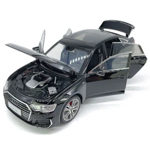 1:18 Audi A6L Model Car Diecast Toy Cars Boys Toys Kids Gifts Collection Black - Picture 1 of 13