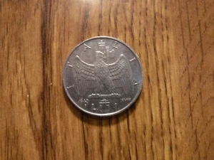 ITALY 1 LIRA 1940 XVIII MAGNETIC COIN (T209) - Picture 1 of 2