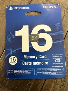 Sony PS Vita 16GB Memory Card |BRAND NEW SEALED Playstation Official Authentic - Picture 1 of 2