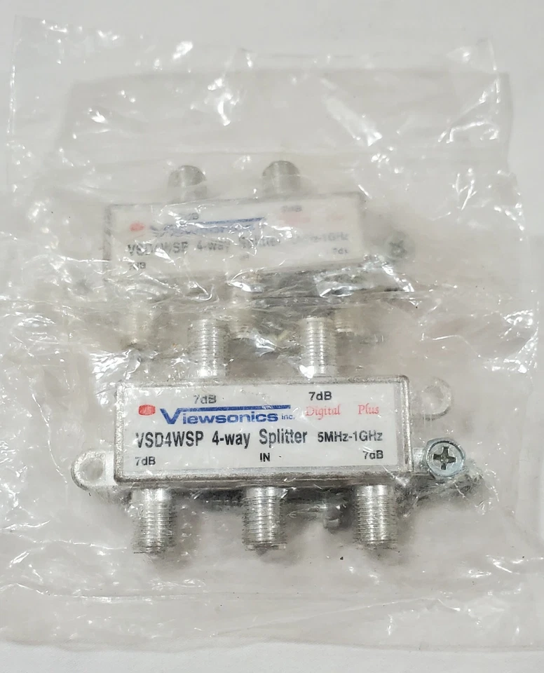 Viewsonics Digital Plus 4-Way Splitter 5MHz-10MHz (VSD4WSP) - Image 1 of 1
