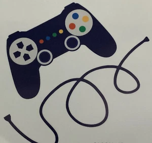 Gamepad Druck Lichtschalter Aufkleber - Bild 1 von 3