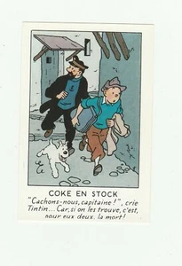 Tim und Struppi Werbevignette Cola auf Lager - Bild 1 von 2