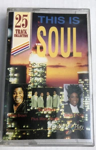 This Is Soul Rare 25 Track Collection compilation cassette Pristine! - Picture 1 of 4