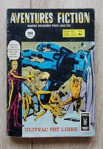 AVENTURES FICTION ** 2EME SERIE N°42 ULTIVAC EST LIBRE ** AREDIT 1975 - Picture 1 of 2