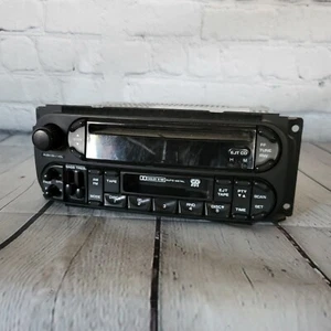 02-07 Dodge Jeep Chrysler Radio CD Player & Cassette Tape AM FM OEM - Picture 1 of 17