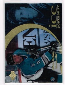 1997-98 Upper Deck Ice Power Shift #10 Owen Nolan  NM/MT  WP Film 1597*