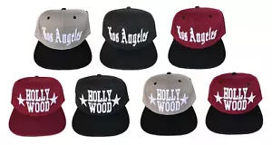 Hollywood Walk of Fame Los Angeles FLACHE BILL DRUCKKNOPFLASCHE 3D Logo Hip Hop MÜTZE KAPPE - Bild 1 von 12