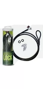 PC 29R0-90 Guardian Computer Lock Classic Black Keyed - Picture 1 of 2