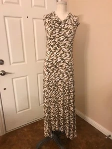 Michael Kors Long Floral Maxi Hi Low Dress Size S Small Box P - Picture 1 of 11