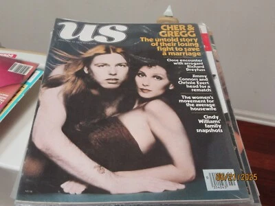 Cher and Gregg , US Magazine , Jan. 10 , 1978 , Losing Fight To Save A Marriage - Image 1 of 2