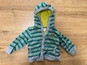 Ted Baker Baby Boys Cardigan, Multi Colour Stripe, 6-9 Months - Picture 1 of 12