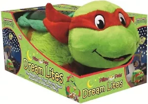Teenage Mutant Ninja Turtles Raphael Kissen Haustiere Dream Lites Nachtlicht FUNKTIONIERT - Bild 1 von 1