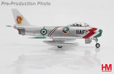 Hobby Master HA4329, F-86F "Golden Crown Aerobatic Team" Major Nader Jahan, 1:72 - Image 1 of 4