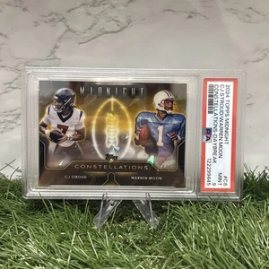 2024 Topps Midnight Warren Moon / CJ Stroud Constellations Daybreak /5 POP 1 - Picture 1 of 5