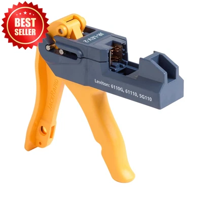 JR-LEV-2 Jack Rapid Punch Down Tool Leviton 61110 5G110 6110G US - Image 1 of 4