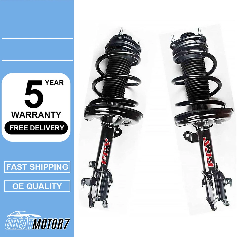 Conjunto completo de apoio de suspensão e mola helicoidal FCS 2 peças compatível com Honda Ridgeline 2006-2014 - Imagem 1 de 4