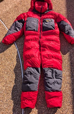Mountain Hardware Absolute Zero All in One Suit New Red Men's Med Down Insulated - Image 1 of 4