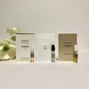 Chanel Perfume Sample Collection Women Vials Spray 3Pc Set 1.5ml/0.05oz Each New - Picture 1 of 8