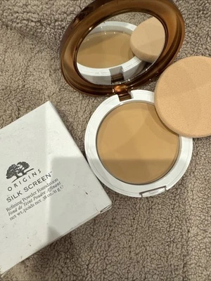 Origins Silk Screen Radiant Powder Foundation - 26 HONEY NIB - Image 1 of 4