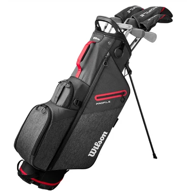 NEW WILSON PROFILE 11-PIECE COMPLETE BAG SET    /    STAND BAG - Image 1 of 4