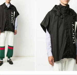 Gucci Evencape Rain Poncho GG Waterproof Travel Packable Cape Unisex Size Medium - Picture 1 of 15