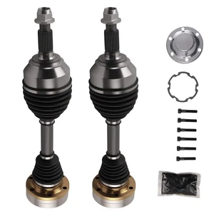 Pair CV Axle Shaft Assembly Front for Audi Q7 Porsche Cayenne Volkswagen - Picture 1 of 11