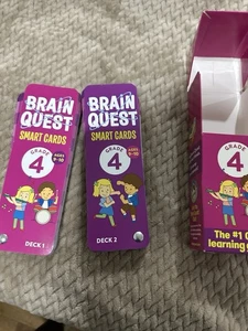 Brain Quest 4th Grade Smart Cards - Cards, by Workman Publishing - Acceptable - Foto 1 di 6