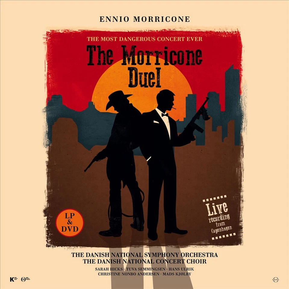 DANISH NATIONAL SYMPHONY ORCHESTRA THE MORRICONE DUEL [LP/DVD] NEW LP - Image 1 of 1