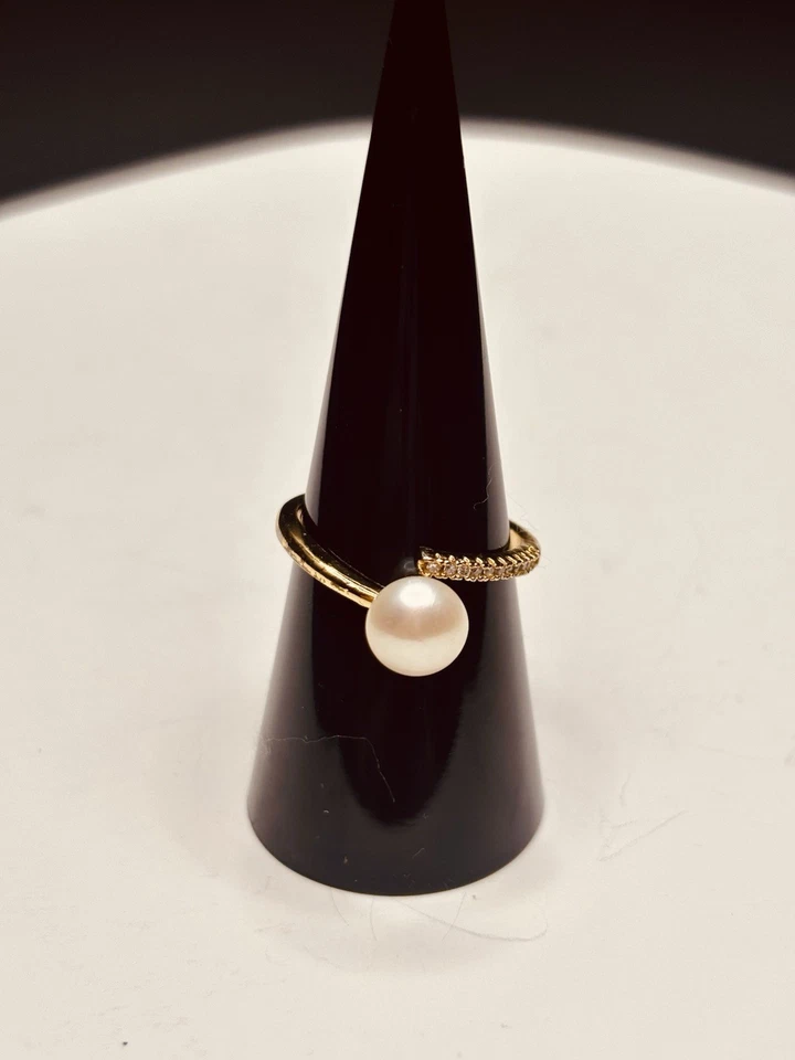 Anillo ajustable de perlas cultivadas Foto 1 de 1