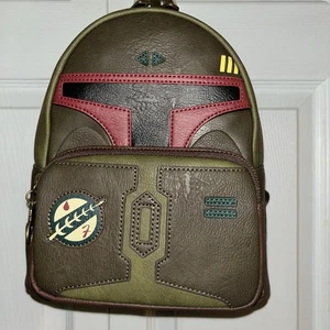 Mini Mochila Loungefly Star Wars Boba Fett Nueva - Imagen 1 de 6
