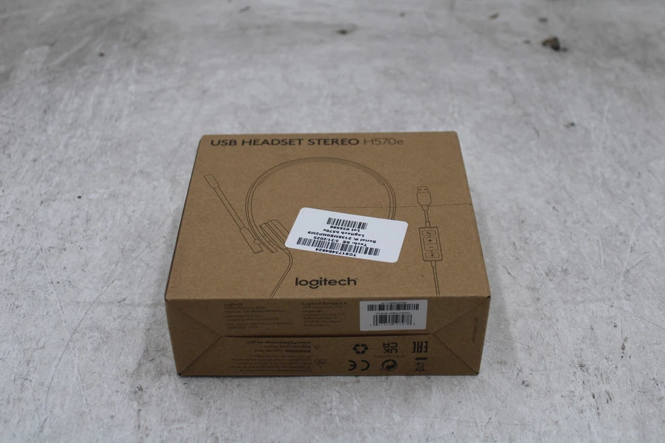 Logitech H570e Mono Wired Headset with Noise-Cancelling Microphone NEW - Image 1 of 3