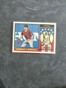 2025 Topps Heritage #76PI-10 Corbin Carroll 1976 Playoff Icons Diamondbacks - Picture 1 of 2