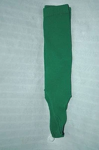 Vintage Dark Forrest Green Youth Sized Baseball Softball Stirrups Socks (Stirrup - Picture 1 of 2