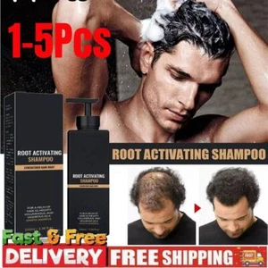 Champú activador de raíz de melena champú espartano fortalece el crecimiento del cabello pérdida del cabello - Imagen 1 de 12