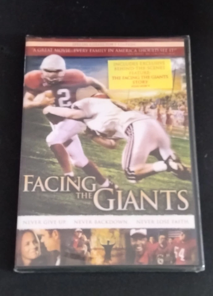 FACING THE GIANTS  Football Movie DVD NEW/SEALED - Image 1 of 1