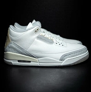Size 11.5 - Jordan 3 Retro Craft Ivory (FJ9479–100) BRAND NEW - FAST SHIPPING!!! - Picture 1 of 6