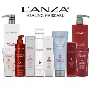 L'Anza Healing ColorCare Shampoo Conditioner Trauma Treatment Silver Gift Sets - Picture 1 of 32